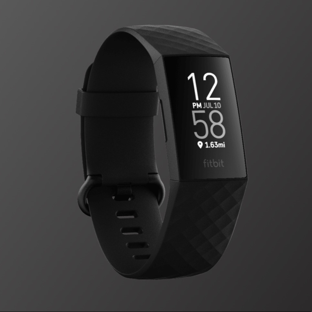 FitBit Charge 4 with Charger, New Band, and New Extender Cloth Band